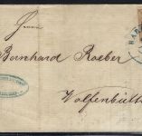 Hannover Mi 19a voll-breitrandig als EF, KB Berger BPP