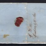 Meckl.-Schwerin Nachverwendung auf NDP Mi 5 EF Einschreiben, K2 Grabow