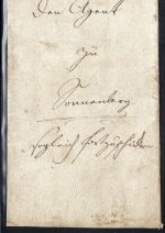 Preußen Vorphila 1798, handschriftl. Vermerk "SOGLEICH FORTZUSCHICKEN"