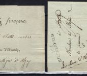 Preußen Vorphila 1811, L1 101 Birkenfeld, Bürgermeister von Oberstein