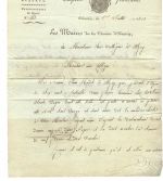 Preußen Vorphila 1811, L1 101 Birkenfeld, Bürgermeister von Oberstein