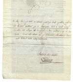 Preußen Vorphila 1811, L1 101 Birkenfeld, Bürgermeister von Oberstein