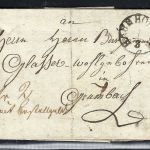 Preußen Vorphila 1837, Faltbrief von Baumholder nach Grumbach