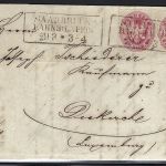 Preußen MeF mit Ra3 "Saarbrück Bahn:Exped. 29.3 3-4