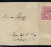 Preußen Mi 10 MeF mit Ra2 Oberstein nach Frankfurt am Main