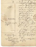 Sachsen 1837, vollständiger Brief unterzeich. Johann Herzog v. Sachsen