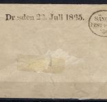 Seltener Sängerfest-Umschlag mit L1 Dresden + Ovalst. Sängerfest-Platz