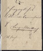 T. u. T. Vorphila Teil-Brifhülle, L1 H:Nass.Neuhof n. Langenschwalbach