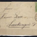 Württemberg Mi 13 EF mit K3 Schönmünzach ü. Stuttgart n. Saeckingen