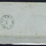 NDP Mi 1 + 5 MiF paketbegleitbrief Hameln n. Hehlen + Ra2 ausgeliefert