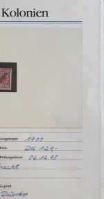 Dt. Kolonien Marianen Michel 1-6 II **, ohne Mi 4