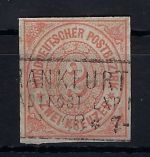 NDP Mi 8 U ° , tiefst gepr. Pfenninger, ME 120€