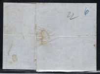 Baden Mi 10c EF mit Ra2 "Offenburg" und Ringstempel 104, KB Stegmüller