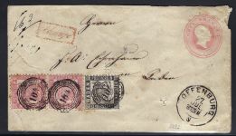 Baden GA-U 3 Kr. zus. Mi 17+18 Paar, Charge/Einschreiben aus Offenburg