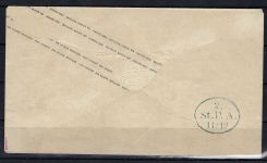 Hamburg GA-U 1 mit blauem K2 Hamburg und Rücks. 2. St. P. A. 11/12