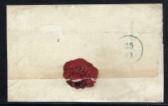 Hannover Mi 2a ° Eckrand OL mit RZ 1 und blauem Ra2 Neustadt a. R