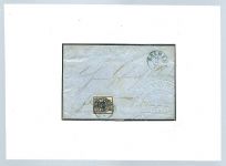 Hannover Mi 10a vollrandig mit blauem K2 Bremen n. Verden (blauer K2)