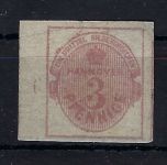 Hannover Mi 13 (*) Ranstück mit RZ 6, vollrandig