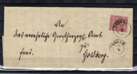 Mecklenburg-Schwerin Nachverwendung auf NDP Mi 16 EF mit K2 Krakow