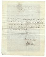 Preußen Vorphila 1811, L1 101 Birkenfeld, Bürgermeister von Oberstein