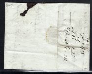 Preußen Vorphila 1821, handschriftl. Vermerk "GLEICH ZU BESORGEN"