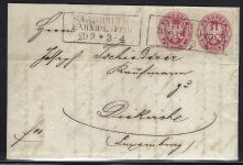 Preußen MeF mit Ra3 "Saarbrück Bahn:Exped. 29.3 3-4