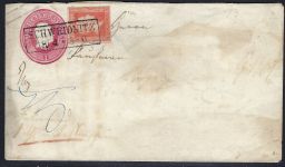 Preußen GA +Mi 1 vollrandig mit Ra2 Schweidnitz nach.....