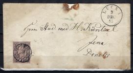 Sachsen Mi 9 I als EF mit K1 Lucka n. Jena mit Transit K1 Apolda