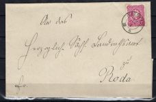 Sachsen Nachverwendung auf DR Mi 41 mit K2 Uhlstädt n. Roda