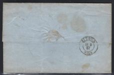 Schleswig-Holstein Mi 9 EF mit K2 Cappeln n. Altona