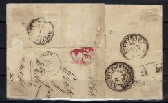 Württemberg Mi 13 EF mit K3 Schönmünzach ü. Stuttgart n. Saeckingen