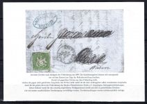 Württemberg Mi 13 b EF aus Stuttgart, Befund Irtenkauf BPP, ME 700€