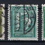 DR Mi 177-179, 181, 188 je ° und gep. Infla Berlin, ME 1.340€