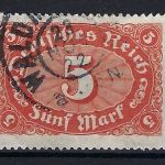 DR Mi 194 a, b, c je gestempelt (b und c gep. Infla Berlin) ME 127,50€