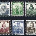 DR Trachten, Mi 588-597 **, Mi 597 gep. Schlegel BPP, ME 200€