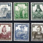 DR Trachten, Mi 588-597 **, Mi 597 gep. Schlegel BPP, ME 200€