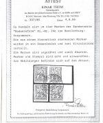 Mecklenburg Vorpommern, Mi 24 c ° , FA Kopie Thom BPP, ME 250€