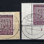 West Sachsen, Mi 137 X wa / b ° und epr. Ströh/Jasch BPP, ME 60€