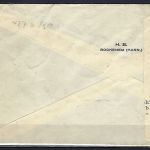 DR Zeppelinbrief Olympiafahrt 1936 mit Mi 606-607