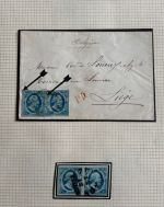 Niederlande, Spezialsammlung aus Mi 4-6 °/Briefe