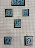 Niederlande, Spezialsammlung aus Mi 4-6 °/Briefe