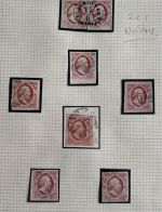 Niederlande, Spezialsammlung aus Mi 4-6 °/Briefe