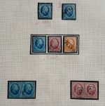 Niederlande, Spezialsammlung aus Mi 4-6 °/Briefe