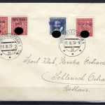 Sudetenland / Mährisch Ostrau Mi 3 Aw Brief, mit KB Brunel VP