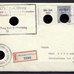 Sudetenland / Mährisch Ostrau Mi 30 Zf w + 31, mit KB Brunel VP