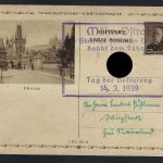 Sudetenland/Mährisch Ostrau Erinnerungsaufdr. P9 + Tschechische Marken