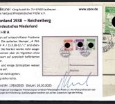 Reichenberg/Sudetendeutsches Niederland, Mi I-IIIA Brief, KB Brunel VP
