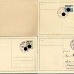 Sudetenland/Rumburg Sammlung Ganzsachen mit versch. Befreiungsstempel