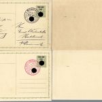 Sudetenland/Rumburg Sammlung Ganzsachen mit versch. Befreiungsstempel