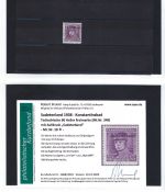 Sudetenland/Konstantinsbad, Marken/Briefstücke, alles mit KB Brunel VP